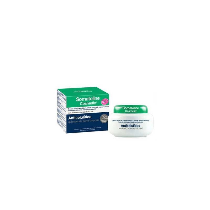 Somatoline Anticelulitico Mascara de Barro Corporal 500gr
