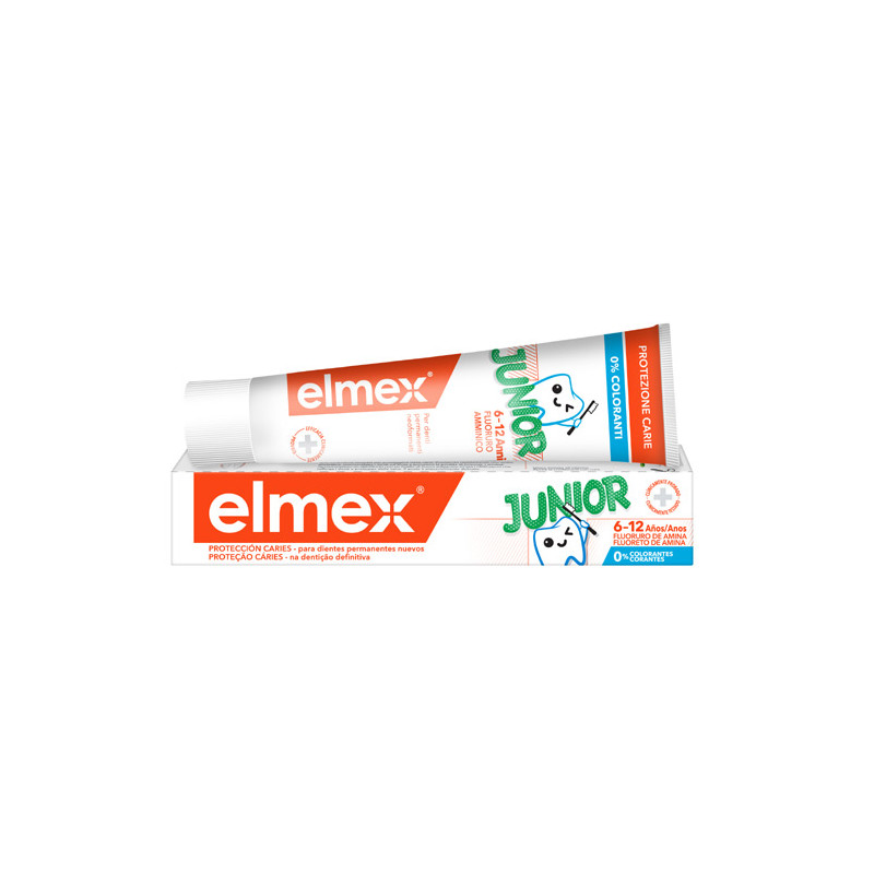 Elmex Pasta Dental Junior con Fluor 6-12 Años 75ml