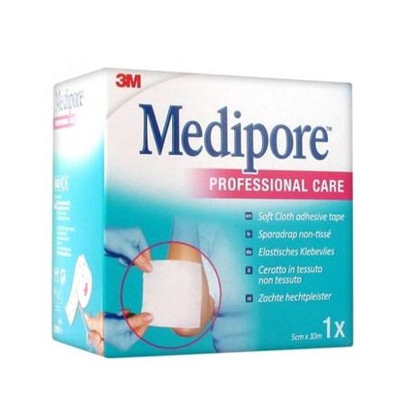 Medipore esparadrapo hipoalergico 10m x 5cm