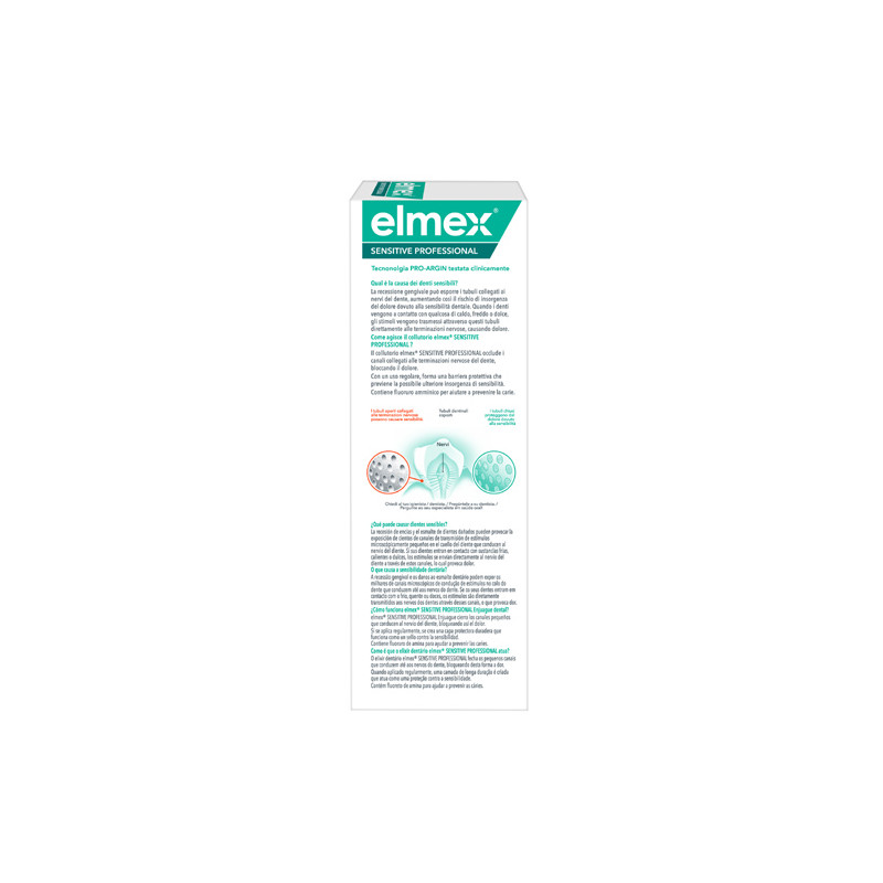 Elmex Sensitive Professional Colutorio Dientes Sensibles 400ml