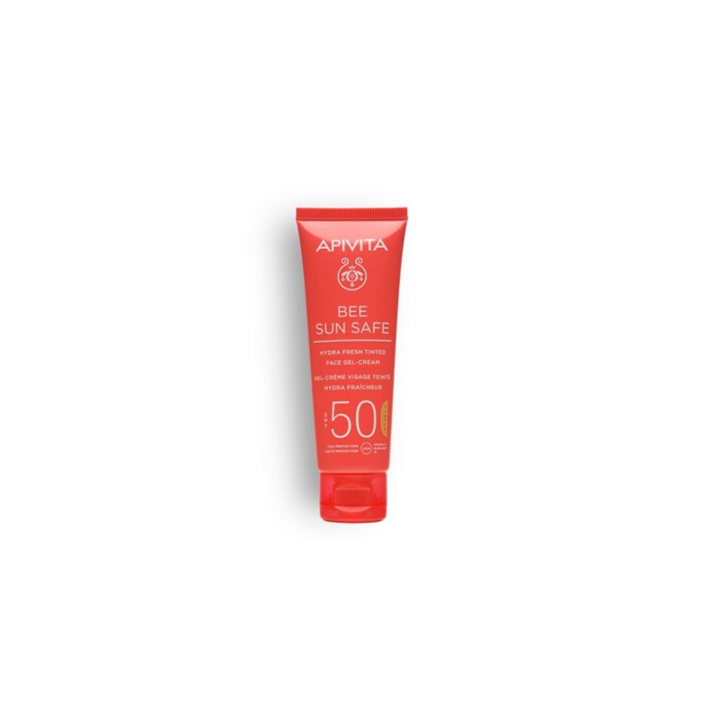 Apivita Bee Sun Safe Gel-Crema Facial con Color Spf50 50ml