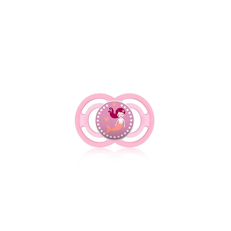 Mam Perfect Chupete Silicona Rosa 6m+ 1 Ud