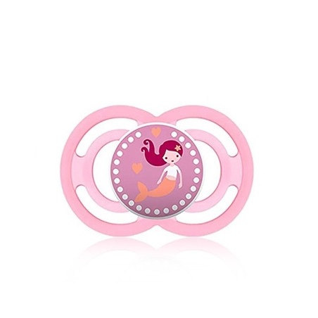 Mam Perfect Chupete Silicona Rosa 6m+ 1 Ud