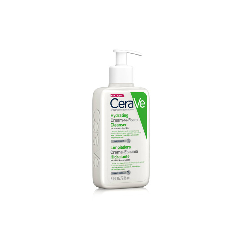 Cerave Crema-Espuma Limpiadora Hidratante Piel Normal-Seca 236ml