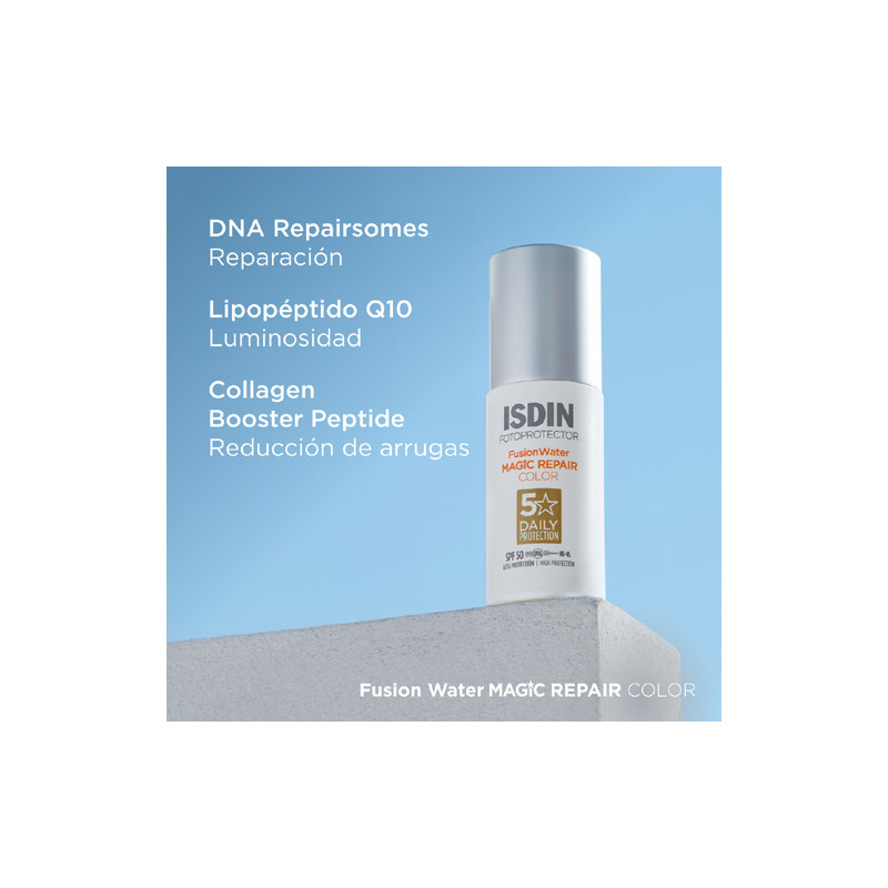 Isdin Fusion Water Magic Repair Color Triple Accion Spf50 50ml