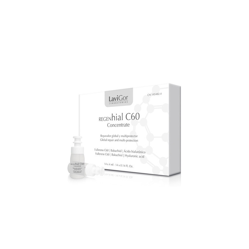 Lavigor Regenhial C60 Concentrado Reparador Global 4ml 14 Amp