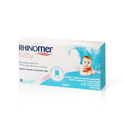 Rhinomer Baby limpieza nasal monodosis 20 uds