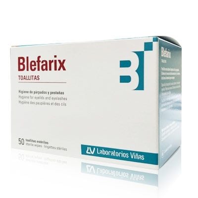 Blefarix parpados y pestañas toallitas 50 uds - Farmacia en Casa Online