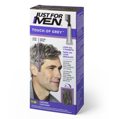 Just for Men Touch of Grey Castaño