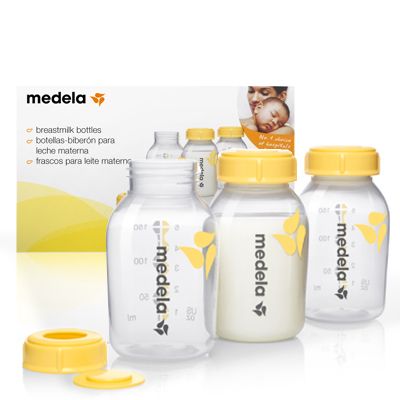 Medela botellas-biberón leche materna 3x150ml - Farmacia en Casa
