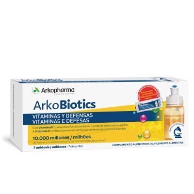 Arkobiotics Vitaminas y Defensas 7 Unidosis