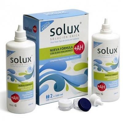 Solux Solucion Unica +AH 2x360ml