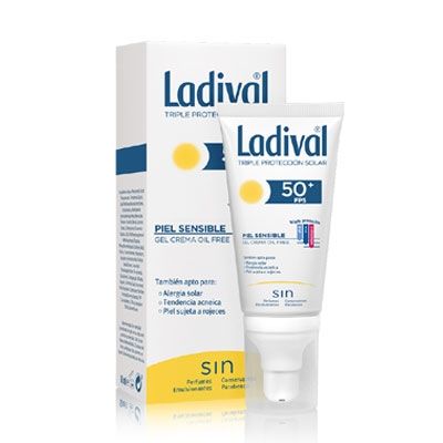 Ladival Piel Sensible Gel Crema Oil Free Spf 50+ 50ml