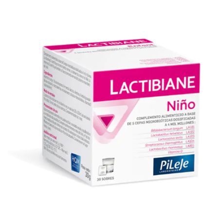 Lactibiane Niño Vitamina D 30 Sobres