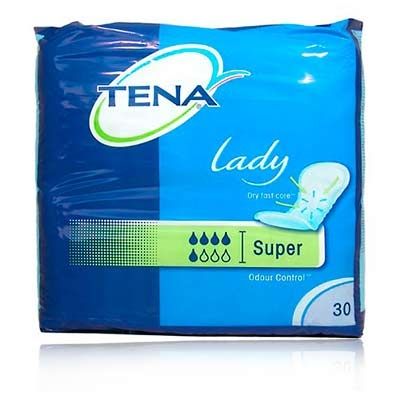 Tena Lady Absorb Inc Orina Ligera T- Super 30Uds