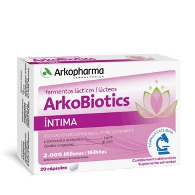 Arkobiotics Intima Fermentos Lacticos 20 Capsulas