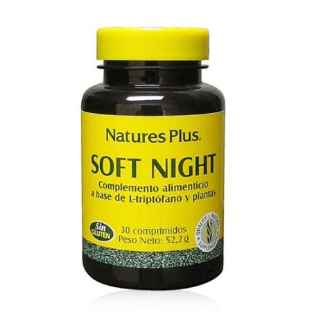 Natures Plus Soft Night Relajacion y Descanso 30 Comprimidos