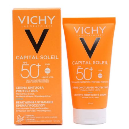 Vichy Capital Soleil Spf 50+ Crema Untuosa Piel Normal-Seca 50ml