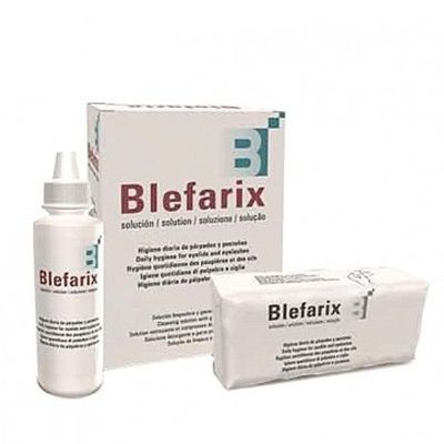 Blefarix Solución 100 ml + 100 gasas