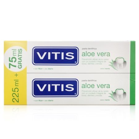 Dentaid Vitis Pasta Dental Aloe Vera Menta Duplo 2x150ml