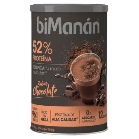 Bimanan 52% Proteina Batido Sabor Chocolate 360gr