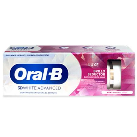 Oral-B Pasta Dental 3D White Luxe Brillo Seductor 75ml
