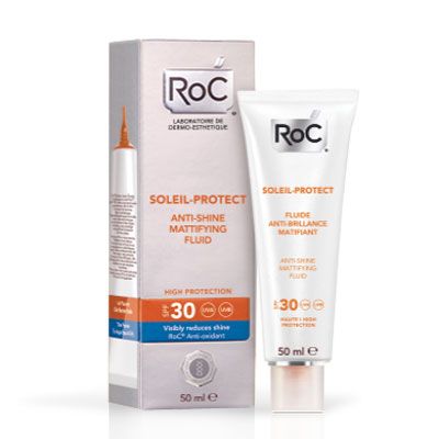 Roc Soleil-protect fluido matificante antibrillos spf 30 50ml