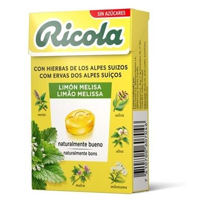 Ricola Caramelos Limon-Melisa S/Azucar 50gr