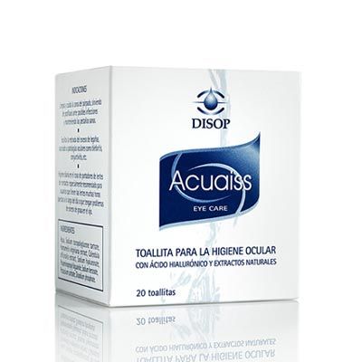 Acuaiss eye care toallitas higiene ocular 20 uds - Farmacia en Casa Online