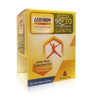 Angelini Leotron vitaminas 90 comprimidos + 30 comprimidos