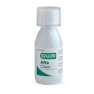 Gum Afta Clear Colutorio Alivio Eficaz Lesiones Bucales 120ml