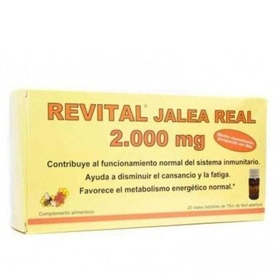 Revital Jalea Real 2000mg 20 Viales Bebibles