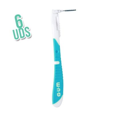 Gum Bi-Direction Cepillo Bi-Direccional Tamaño ISO-2 6Uds