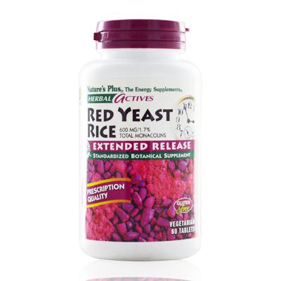 Natures Plus Red Yeast 600mg Antioxidante 30 Comprimidos