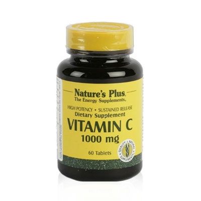 Natures Plus Vitamina C 1000mg Antioxidante 60 Comprimidos