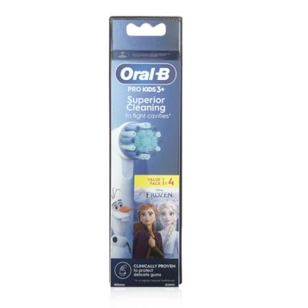 Oral-B Pro Kids 3+ Recambio Cepillo Dental Electrico Frozen 4 Uds