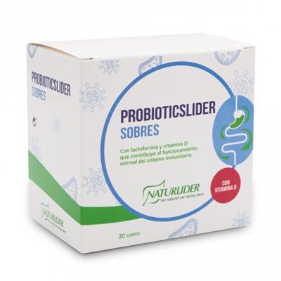 Naturlider Probioticslider con Vitamina D 30 Sobres