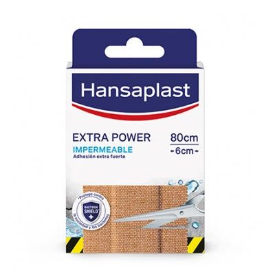 Hansaplast Extra Fuerte Aposito Adhesivo 80 x 6cm