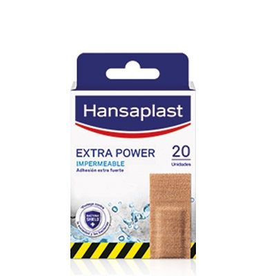 Hansaplast Extra Fuerte Aposito Adhesivo 20 Uds