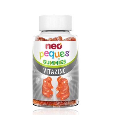 Neo Peques Vitazinc Sabor Fresa 30 Caramelos Masticables