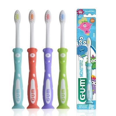 Gum Kids Cepillo Dental Monstruo +2 Años 1 Unidad