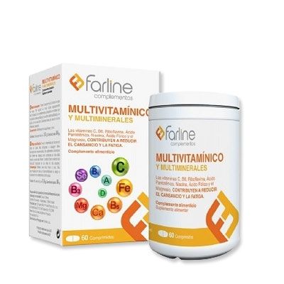 Farline Multivitaminico y Multiminerales 60 Comprimidos