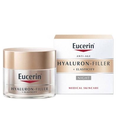 Eucerin Hyaluron Filler + Elasticity Crema de Noche Antiedad 50ml