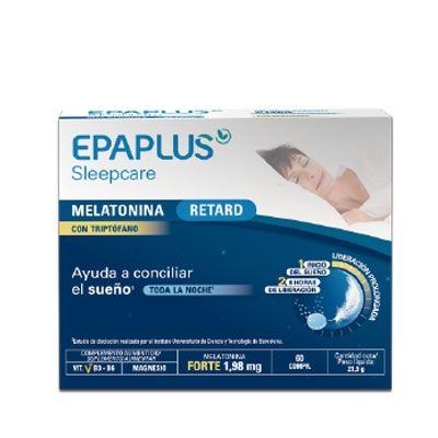Epaplus Sleepcare Melatonina Retard con Triptofano 60 Comp