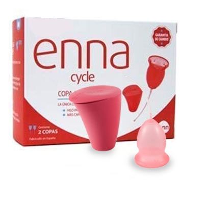 Enna Cycle Copa Menstrual Talla-M 2Uds