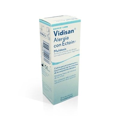 Vidisan alergia con ectoin solución irritacin ocular colirio 10ml