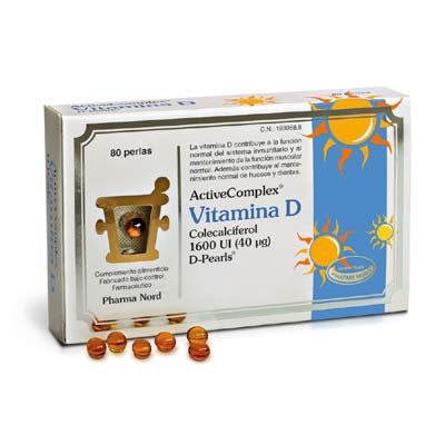 Pharma Nord Activecomplex Vitamina D 80 Perlas