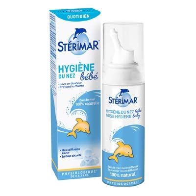 Sterimar Bebe Limpieza Nasal Higiene y Bienestar 0-3 Años 100ml