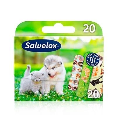Salvelox Aposito Adhesivo Infantil Animal Planet 20 Uds
