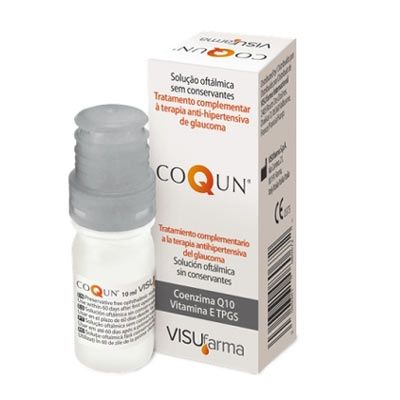Coqun Colirio Complemento Terapia Antihipertensiva Glaucoma 10ml